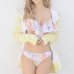 画像3: SALE！【ラッシュガード】UVカットジャージ/スウェット/部屋着/パジャマ/  杉原杏璃×sugar&Jewelsコラボプルメリアジャージ/スウェット/部屋着/パジャマ/[HC03]