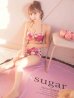 画像7: 【ビキニ】【水着】バストリボンハイウエストフラワービキニ[YMT]