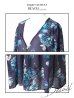 画像14: SALE！【ビキニ】【水着】ペプラムフリルモーヴパープルフラワービキニ [YMT]