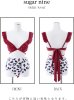画像15: SALE！【ビキニ】【水着】【パンツ2種類入り?】2WAYフリルリボンレオパードビキニ[YMT]