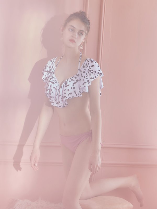 画像7: 【即日発送】【水着セール】【ビキニ】【水着】フリルショルダーダルメシアンビキニ[YMT]