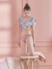 画像9: 値下げ！【ビキニ】【水着】フリルショルダーダルメシアンビキニ[YMT]