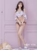 画像2: 【ビキニ】【水着】フリルショルダーさくらんぼビキニ[YMT] (2)