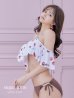 画像3: 【ビキニ】【水着】フリルショルダーさくらんぼビキニ[YMT]