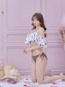 画像7: 【ビキニ】【水着】フリルショルダーさくらんぼビキニ[YMT]