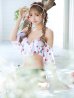 画像2: 【ビキニ】【水着】フリルショルダーさくらんぼビキニ[YMT] (2)