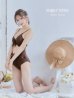 画像1: 値下げ！【ビキニ】【水着】ストリボンワンピースビキニ[YMT] (1)