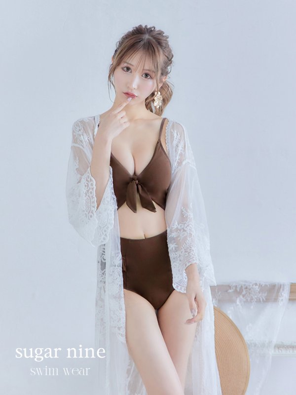 画像4: 【即日発送】【水着セール】【ビキニ】【水着】ストリボンワンピースビキニ[YMT]