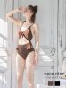 画像2: 値下げ！【ビキニ】【水着】ストリボンワンピースビキニ[YMT] (2)