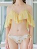 画像5: 【ビキニ】【水着】フリルショルダーフラワービキニ[YMT]