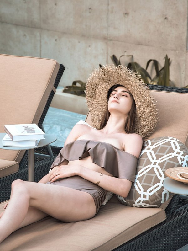 画像14: 【即日発送】SALE！【ビキニ】【水着】オフショハイウエストビキニ[YMT]