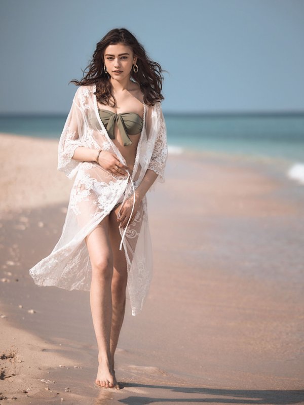 画像14: 【即日発送】【水着セール】【ビキニ】【水着】ヘルシーリーフバンドゥビキニ[YMT]