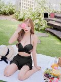 【ノベルティ対象】【ビキニ】【水着】ホルターネックハイウエストビキニ[M185-SW-23PY][OF03]