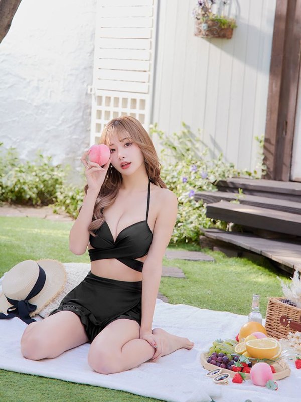 画像21: 【即日発送】【ビキニ】【水着】ホルターネックハイウエストビキニ[YMT]