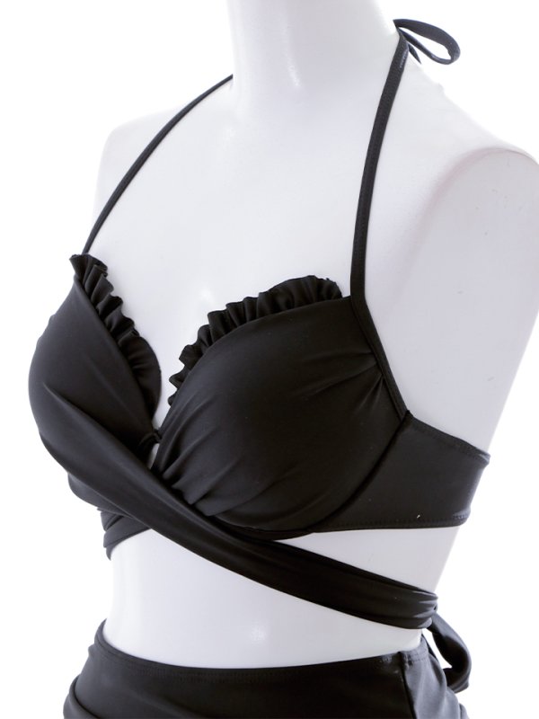 画像32: 【即日発送】【ビキニ】【水着】ホルターネックハイウエストビキニ[YMT]