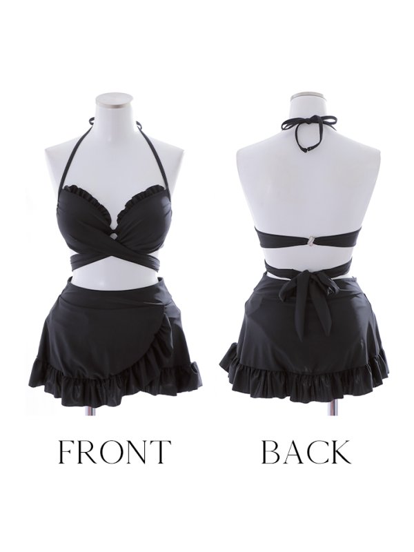 画像30: 【即日発送】【ビキニ】【水着】ホルターネックハイウエストビキニ[YMT]