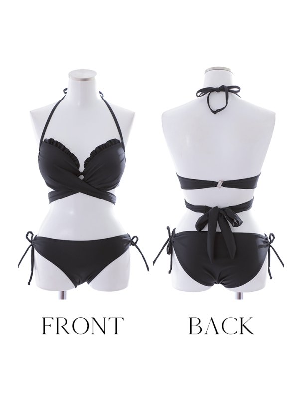 画像29: 【即日発送】【ビキニ】【水着】ホルターネックハイウエストビキニ[YMT]