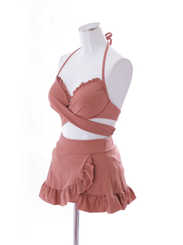 画像26: 【即日発送】【ビキニ】【水着】ホルターネックハイウエストビキニ[YMT]