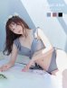 画像5: 【即日発送！】【ビキニ】【水着】ショルダーフリルクロスビキニ/無地/シンプル[YMT]