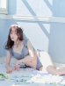 画像8: 【即日発送！】【ビキニ】【水着】ショルダーフリルクロスビキニ/無地/シンプル[YMT]