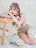 画像31: 【ビキニ】【水着】フリルショルダービキニ/ハイウエスト/無地/シンプル[YMT]