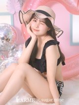 【ビキニ】【水着】ギンガムフリルビキニ[M190-SW-23PY][YMT]