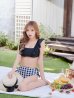 画像4: 【ビキニ】【水着】ギンガムフリルビキニ[M190-SW-23PY][YMT]