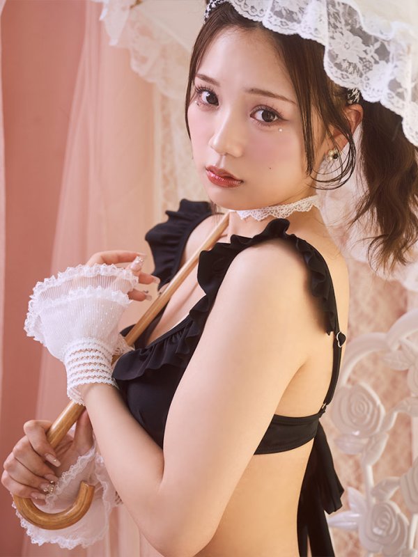 画像7: 【即日発送】【ビキニ】【水着】フリルx千鳥ビキニ[M191-SW-23PY][YMT]