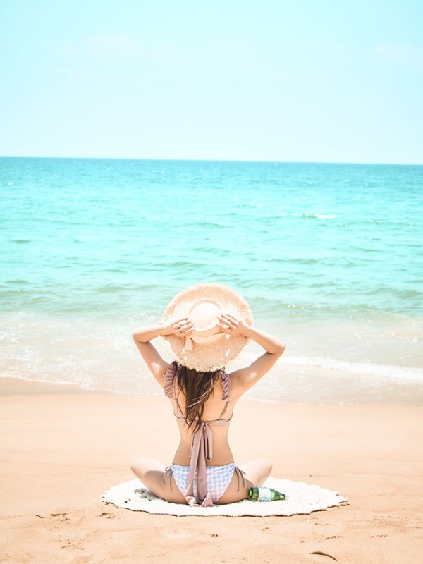 画像9: 【即日発送】【ビキニ】【水着】フリルx千鳥ビキニ[YMT]