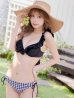 画像21: 【ビキニ】【水着】フリルx千鳥ビキニ[YMT]