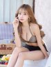 画像9: 【ビキニ】【水着】ブラウンチェックハイウエストビキニ[M192-SW-23PY][YMT]