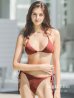 画像21: 【ビキニ】【水着】トライアングルヘルシー ニットビキニ[YMT]