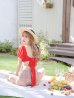 画像8: 【ビキニ】【水着】パフスリーブ2wayビキニ[M200-SW-23PY][YMT]