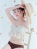 画像14: 【ビキニ】【水着】フリルレースビキニ /ベアトップ/ペプラム/2点セット[YMT]