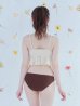 画像5: 【ビキニ】【水着】フリルレースビキニ /ベアトップ/ペプラム/2点セット[YMT]