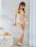 画像30: 【ビキニ】【水着】チュールリボン バストアップ ビキニ 2点セット[YMT]【一部予約 / 5月下旬-6月中旬発送予定】