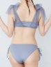 画像36: 【ビキニ】【水着】チュールリボン バストアップ ビキニ 2点セット[YMT]【一部予約 / 5月下旬-6月中旬発送予定】
