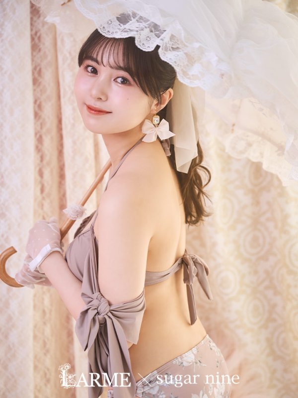 画像1: 【ビキニ】【水着】サイドリボンフリルビキニ(MG-SN003)（MG-B008）[YMT]
