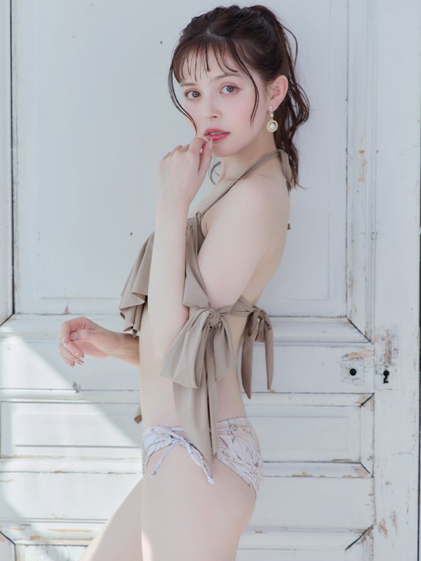 画像10: 【即日発送】【ビキニ】【水着】サイドリボンフリルビキニ[YMT][M210-HS-23NN]