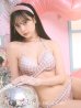画像1: 【ビキニ】【水着】千鳥格子柄  バッククロスリボン クロスビキニ 2点セット[YMT] (1)