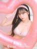 画像2: 【ビキニ】【水着】千鳥格子柄  バッククロスリボン クロスビキニ 2点セット[YMT] (2)