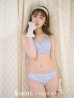 画像15: 【ビキニ】【水着】 ツイードプリント トライアングル ビキニ 2点セット[YMT]