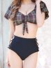 画像5: 【ビキニ】【水着】パフスリーブ2wayビキニ[M214-SW-23PY][YMT]