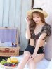 画像13: 【ビキニ】【水着】パフスリーブ2wayビキニ[M214-SW-23PY][YMT]