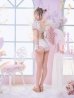 画像6: 【ビキニ】【水着】パフスリーブ 2way ツイードプリント ビキニ 2点セット[YMT]