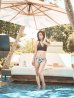 画像4: 【ビキニ】【水着】ブラウン/ニュアンス柄ヘルシービキニ[YMT]