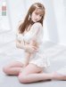 画像16: 【即日発送！】【ビキニ】ドットシアースリーブスカート付きビキニ 3点セット【水着】[YMT]