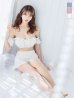 画像3: 【即日発送！】【ビキニ】【水着】袖付きシャーリングトップス 4点セット【予約 / 7月上旬発送予定】[YMT]