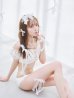 画像9: 【ビキニ】【水着】袖付きシャーリングトップス 4点セット【予約 / 7月上旬発送予定】[YMT]