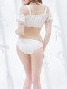 画像16: 【ビキニ】【水着】袖付きシャーリングトップス 4点セット【予約 / 7月上旬発送予定】[YMT]